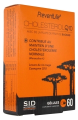 S.I.D Nutrition PreventLife CholestérolQ10 60 Gélules S.I.D Nutrition PreventLife CholestérolQ10 60 Gélules