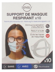 Le Comptoir des Tendances Atmungsaktive Maskenhalterungen 10 Halterungen Le Comptoir des Tendances Atmungsaktive Maskenhalterungen 10 Halterungen