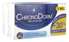 Laboratoires IPRAD ChronoDorm Melatonin 1 mg Posten von 2 x 30 Sublingualtabletten Laboratoires IPRAD ChronoDorm Melatonin 1 mg Posten von 2 x 30 Sublingualtabletten