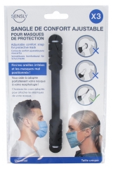 Le Comptoir des Tendances Verstellbare Komfortbänder Für 3-Band-Schutzmasken Le Comptoir des Tendances Verstellbare Komfortbänder Für 3-Band-Schutzmasken