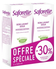 Saforelle Gentle Cleansing Care 2 x 500ml Saforelle Gentle Cleansing Care 2 x 500ml