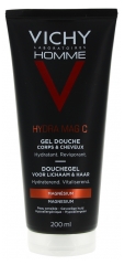 Vichy Homme MAG-C Invigorating Moisturising Shower Gel 200ml Vichy Homme MAG-C Invigorating Moisturising Shower Gel 200ml