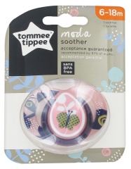 Tommee Tippee Moda Silicon Soother 6-18 Months Tommee Tippee Moda Silicon Soother 6-18 Months