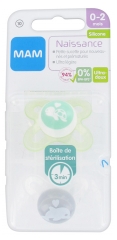 MAM Naissance 2 Petite Sucettes Pour Nouveau-Nés Et Prématurés 0 - 2 Mois MAM Naissance 2 Petite Sucettes Pour Nouveau-Nés Et Prématurés 0 - 2 Mois