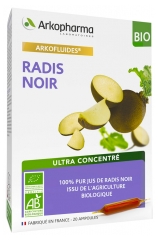 Arkopharma Arkofluides Radis Noir Bio 20 Ampoules Arkopharma Arkofluides Radis Noir Bio 20 Ampoules