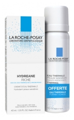 La Roche-Posay Hydreane Riche 40 ml + Eau Thermale 50 ml Offert La Roche-Posay Hydreane Riche 40 ml + Eau Thermale 50 ml Offert