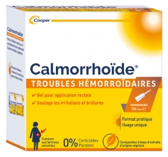 Calmorrhoïde Troubles Hémorroïdaires 10 Monodoses Calmorrhoïde Troubles Hémorroïdaires 10 Monodoses