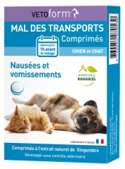 Vetoform Travel Sickness Tablets Dog and Cat 30 Tablets Vetoform Travel Sickness Tablets Dog and Cat 30 Tablets