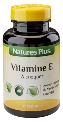 Natures Plus Vitamin E 60 Kautabletten Natures Plus Vitamin E 60 Kautabletten