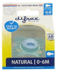Difrax Sucette Natural 0 à 6 Mois Difrax Sucette Natural 0 à 6 Mois