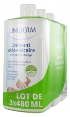 Gilbert Liniderm Liniment Oleo-Kalk 3 x 480 ml Gilbert Liniderm Liniment Oleo-Kalk 3 x 480 ml