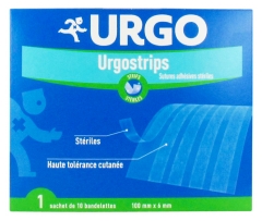 Urgo Urgostrips 10 Puntos adhesivos estériles Urgo Urgostrips 10 Puntos adhesivos estériles