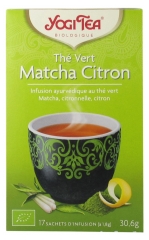 Yogi Tea Green Tea Matcha Lemon Organic 17 Sachets Yogi Tea Green Tea Matcha Lemon Organic 17 Sachets