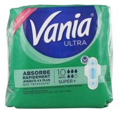 Vania Ultra Super+ 10 Serviettes Vania Ultra Super+ 10 Serviettes