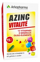 Arkopharma Azinc Vitality 60 Capsules Arkopharma Azinc Vitality 60 Capsules