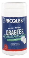 Ricqlès Auto Tonic Dragées Géantes à la Menthe Forte Rafraîchissante 76 g Ricqlès Auto Tonic Dragées Géantes à la Menthe Forte Rafraîchissante 76 g
