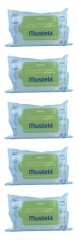 Mustela Lingettes Nettoyantes à l'Avocat Lot de 5 x 70 Lingettes Mustela Lingettes Nettoyantes à l'Avocat Lot de 5 x 70 Lingettes