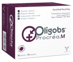 Laboratoire CCD Oligobs Procréa.M 30 Sachets + 30 Capsules Laboratoire CCD Oligobs Procréa.M 30 Sachets + 30 Capsules