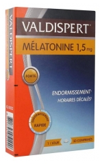 Valdispert Mélatonine 1,5 mg 50 Comprimés Valdispert Mélatonine 1,5 mg 50 Comprimés