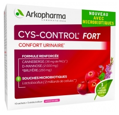 Arkopharma Cys-Control Strong 10 Sachets + 5 Sticks to Dilute Arkopharma Cys-Control Strong 10 Sachets + 5 Sticks to Dilute