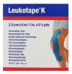 BSN Medical Leukotape K Elastic Adhesive Tape 2,5cm x 5m BSN Medical Leukotape K Elastic Adhesive Tape 2,5cm x 5m