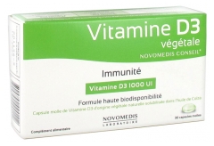 Laboratoire Novomedis Immunity Vitamin D3 1000 UI 30 Soft Capsules Laboratoire Novomedis Immunity Vitamin D3 1000 UI 30 Soft Capsules