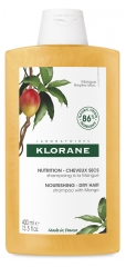 Klorane Nutrition - Cheveux Secs Shampoing à la Mangue 400 ml Klorane Nutrition - Cheveux Secs Shampoing à la Mangue 400 ml