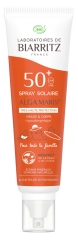 Laboratoires de Biarritz Alga Maris Spray Solaire Visage et Corps SPF 50+ Bio 150 ml Laboratoires de Biarritz Alga Maris Spray Solaire Visage et Corps SPF 50+ Bio 150 ml