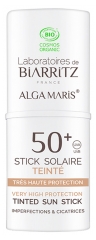 Laboratoires de Biarritz Alga Maris Stick Solaire Teinté SPF 50+ Bio 9 ml Laboratoires de Biarritz Alga Maris Stick Solaire Teinté SPF 50+ Bio 9 ml