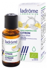 Ladrôme Lemon (Citrus Limon) Organic Essential Oil 30ml Ladrôme Lemon (Citrus Limon) Organic Essential Oil 30ml