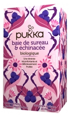 Pukka Tisane Baie de Sureau et Échinacée Bio 20 Sachets Pukka Tisane Baie de Sureau et Échinacée Bio 20 Sachets