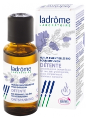 Ladrôme Huiles Essentielles Bio pour Diffusion Détente 10 ml