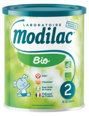 Modilac Bio 2ème Âge 6-12 Mois 800 g Modilac Bio 2ème Âge 6-12 Mois 800 g