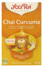Yogi Tea Chaï Turmeric Organic 17 Bustine
