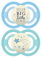 MAM 2 Soothers Perfect Night Silicone 18 Months and + MAM 2 Soothers Perfect Night Silicone 18 Months and +