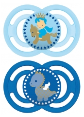 MAM Perfect 2 Chupetes Silicona 6 Meses y + MAM Perfect 2 Chupetes Silicona 6 Meses y +
