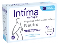 Intima Gyn'Expert Lingettes Individuelles Intimes Neutres 12 Sachets Intima Gyn'Expert Lingettes Individuelles Intimes Neutres 12 Sachets