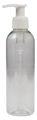 Laboratoire du Haut-Ségala Bottiglia in PET Trasparente con Pompa per Crema 200 ml