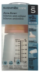 Suavinex Cuidado Cero.Cero Biberón Anticólico Flujo Adaptable 180 ml 0 Meses y + Suavinex Cuidado Cero.Cero Biberón Anticólico Flujo Adaptable 180 ml 0 Meses y +