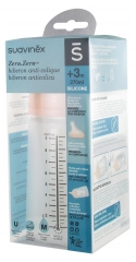 Suavinex Biberón Anticólico Zero.Zero Flujo Medio 270 ml 0 Meses y Más Suavinex Biberón Anticólico Zero.Zero Flujo Medio 270 ml 0 Meses y Más