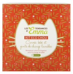 les Tendances D'Emma (Las Tendencias de Emma) Colección Eco Chou Kit Carrés Bébé y Gants de Change Bambou Colorés (Kit Cuadrado de Bebé y Guantes de Pañales de Bambú de Color) les Tendances D'Emma (Las Tendencias de Emma) Colección Eco Chou Kit Carrés Bébé y Gants de Change Bambou Colorés (Kit Cuadrado de Bebé y Guantes de Pañales de Bambú de Color)