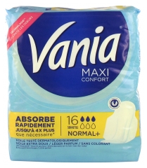 Vania Maxi Comfort Normal+ 16 Sanitary Napkins