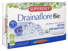 Super Diet Drainaflore Bio 20 Ampoules Super Diet Drainaflore Bio 20 Ampoules