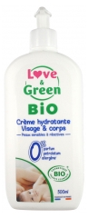 Love & Green Crème Hydratante Visage & Corps Bio 500 ml Love & Green Crème Hydratante Visage & Corps Bio 500 ml