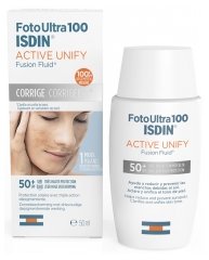 Isdin FotoUltra 100 Active Unify Fusion Fluid SPF50+ 50ml Isdin FotoUltra 100 Active Unify Fusion Fluid SPF50+ 50ml
