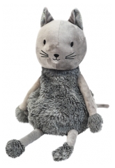 Soframar Cozy Peluches Bouillotte Chat Gris Soframar Cozy Peluches Bouillotte Chat Gris