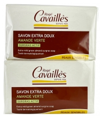 Rogé Cavaillès Extra-Mild Soap Green Almond 3 x 250g + 1 Free Rogé Cavaillès Extra-Mild Soap Green Almond 3 x 250g + 1 Free
