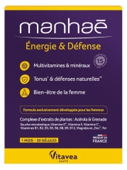 Vitavea Manhaé Énergie et Défense 30 Gélules Vitavea Manhaé Énergie et Défense 30 Gélules