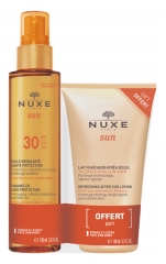 Nuxe Sun Huile Bronzante Visage et Corps SPF 30 150 ml + Lait Fraîcheur Après-Soleil Visage et Corps 100 ml Offert Nuxe Sun Huile Bronzante Visage et Corps SPF 30 150 ml + Lait Fraîcheur Après-Soleil Visage et Corps 100 ml Offert