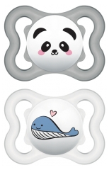 MAM Supreme 2 Soothers Silicon 2-6 Months MAM Supreme 2 Soothers Silicon 2-6 Months